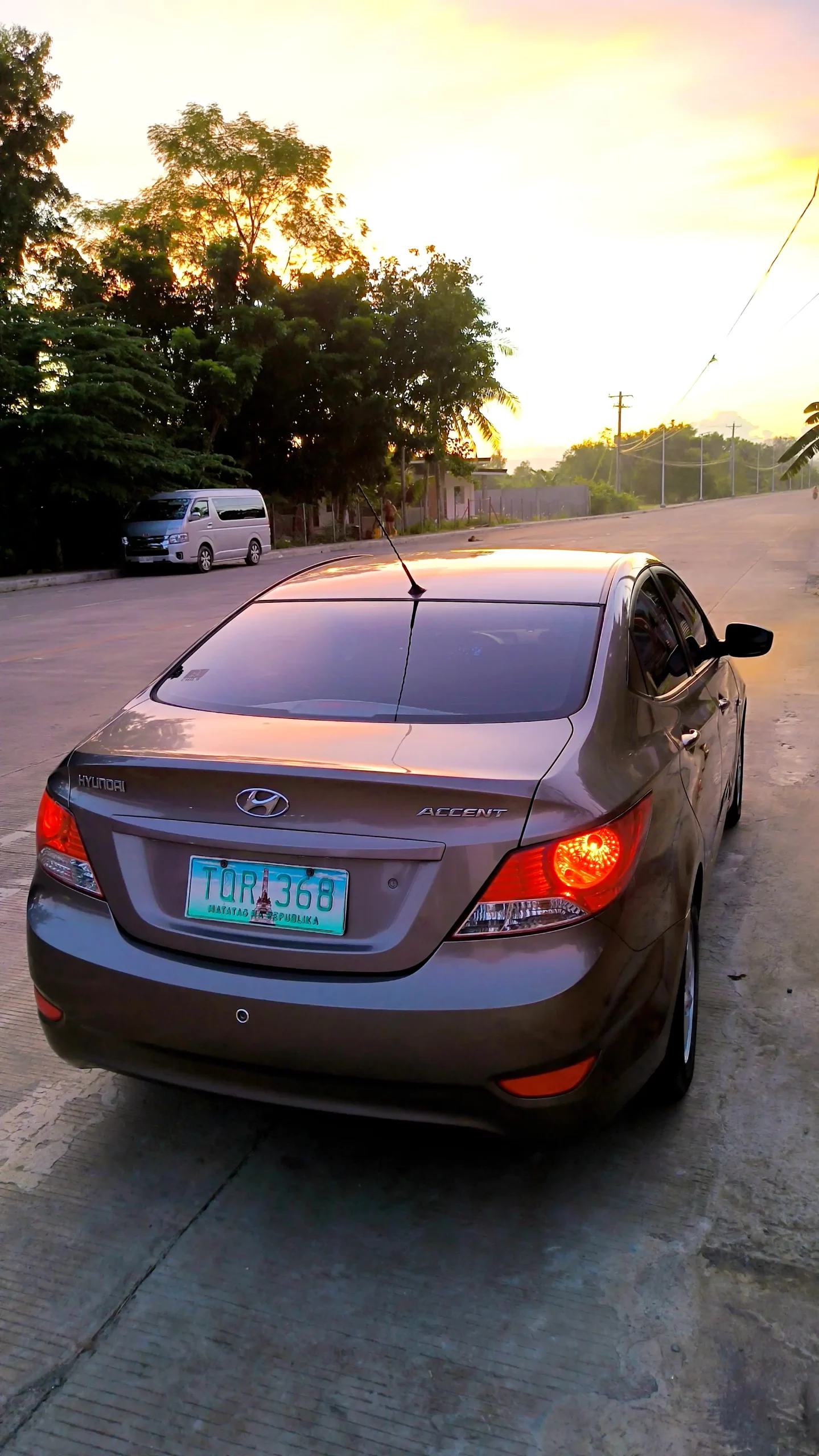 Goodbike Car Rental Hyundai Accent Back